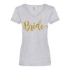 Women's valueweight v-neck T Thumbnail
