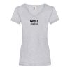 Women's valueweight v-neck T Thumbnail