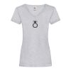 Women's valueweight v-neck T Thumbnail