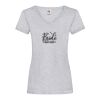 Women's valueweight v-neck T Thumbnail
