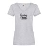 Women's valueweight v-neck T Thumbnail