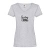 Women's valueweight v-neck T Thumbnail