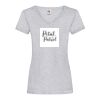 Women's valueweight v-neck T Thumbnail