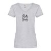 Women's valueweight v-neck T Thumbnail
