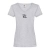 Women's valueweight v-neck T Thumbnail