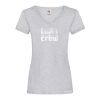 Women's valueweight v-neck T Thumbnail