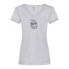 Women's valueweight v-neck T Thumbnail