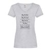 Women's valueweight v-neck T Thumbnail