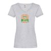 Women's valueweight v-neck T Thumbnail