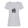 Women's valueweight v-neck T Thumbnail