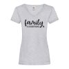 Women's valueweight v-neck T Thumbnail