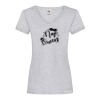 Women's valueweight v-neck T Thumbnail